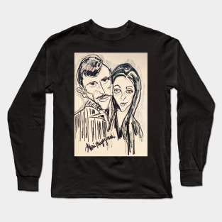 The Munsters Lily Munster Herman Munster Long Sleeve T-Shirt